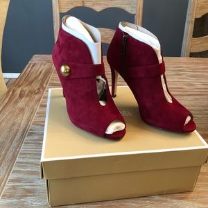 Michael Kors agnes open toe bootie. NWT!